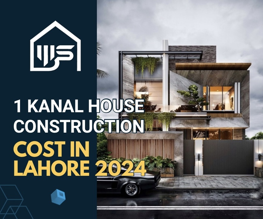 1 kanal house construction cost in lahore 2024