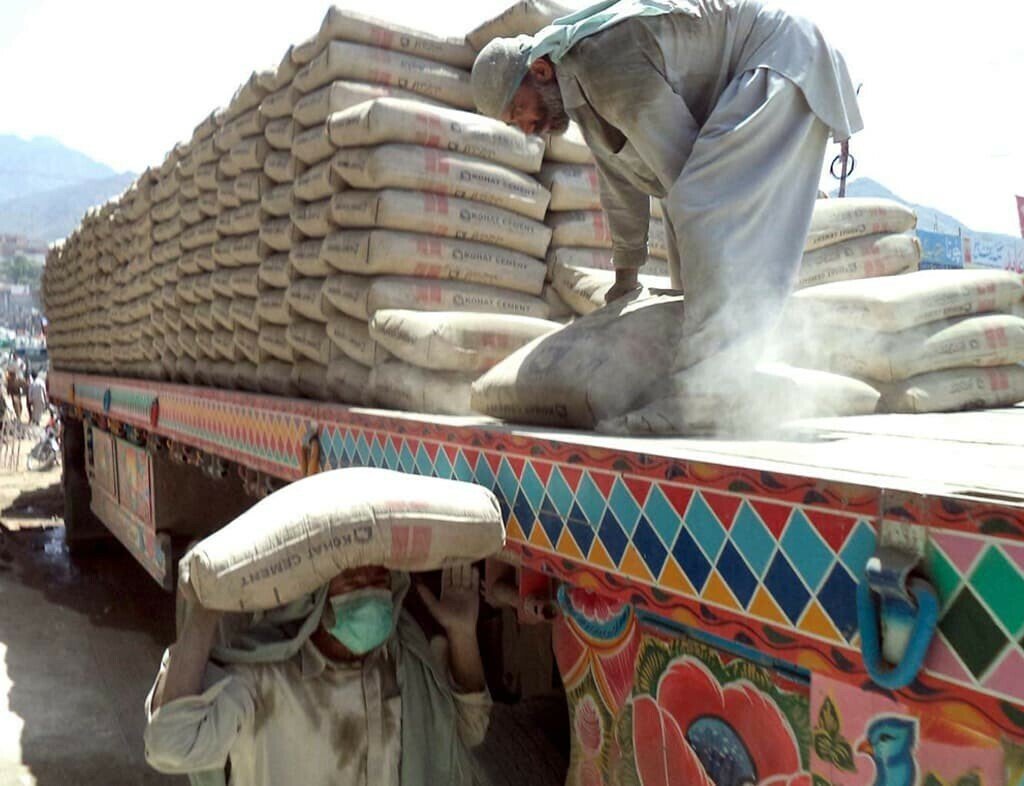 How much cement bags required for 5 Marla double story house?