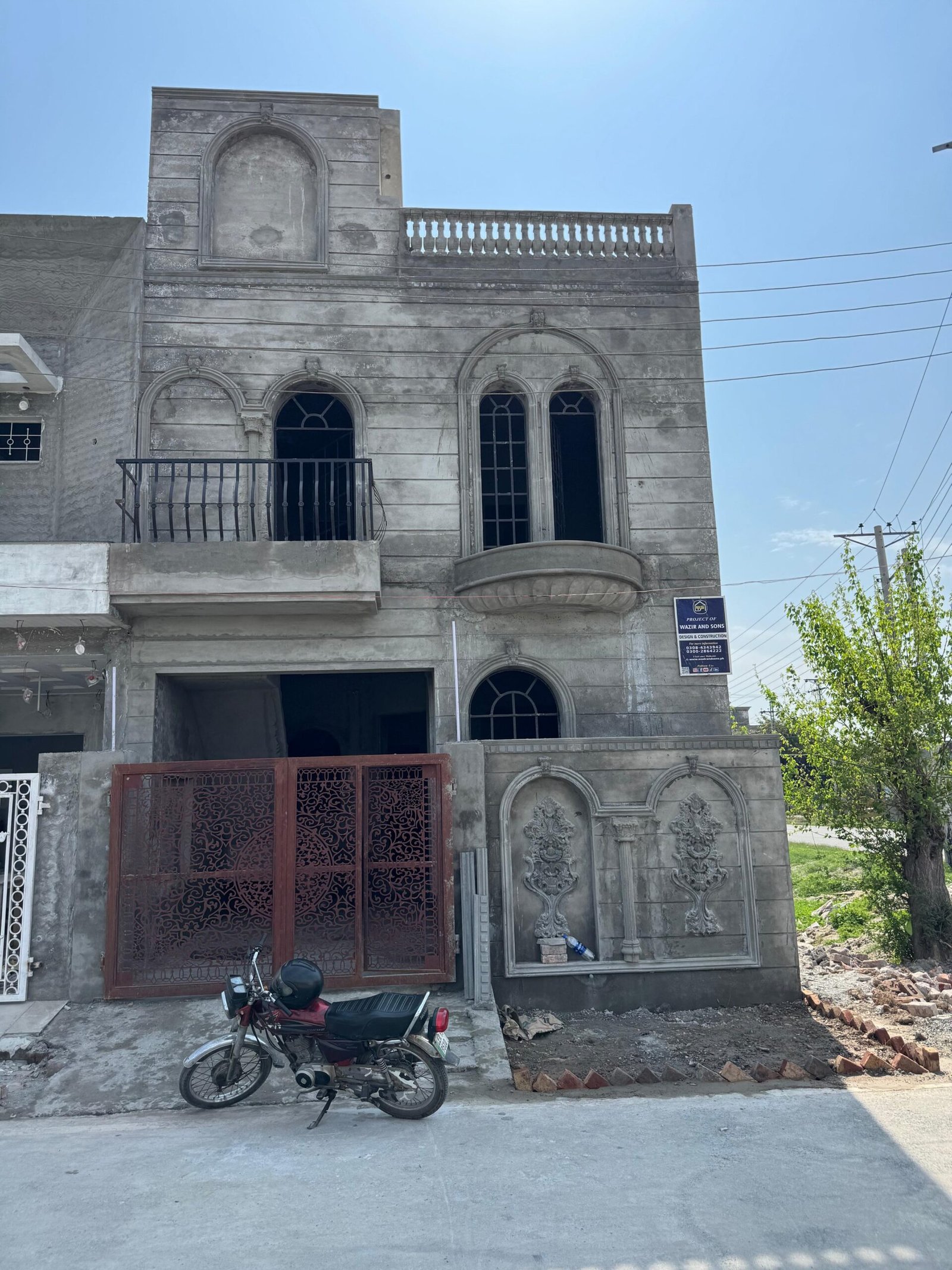 3 marla Grey structure cost in Lahore 2025