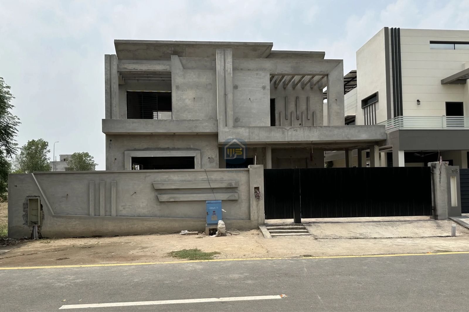 1 Kanal Grey Structure Cost in Lahore in 2025