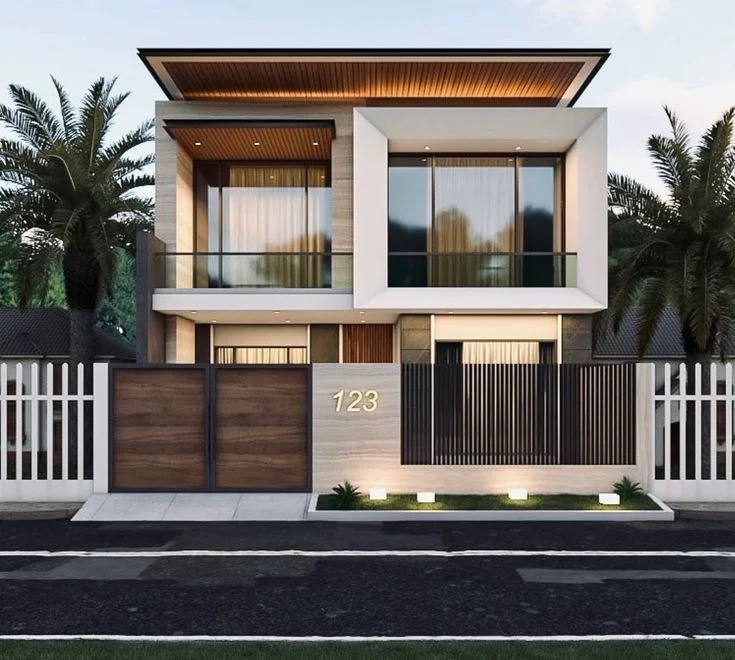 How much amount required for wood and tile work in 5 marla house?