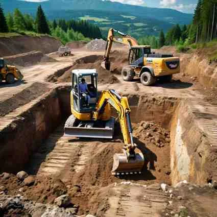 How much amount required for excavation & backfilling for 3 marla house?