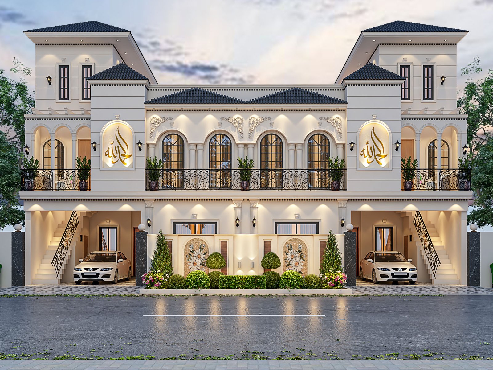 5,5 marla pair(50x45) floor plan | Architectural Services