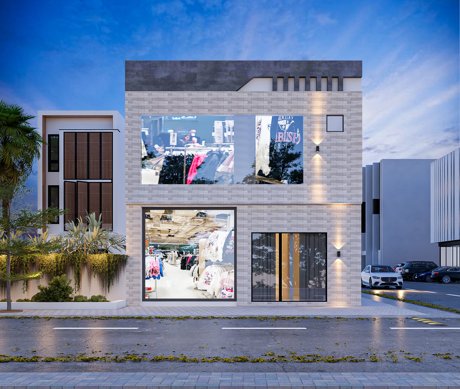 4 marla Commercial (24x40) floor plan | Architectural Services